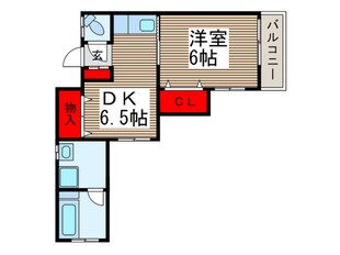 グリーンコーポの物件間取画像